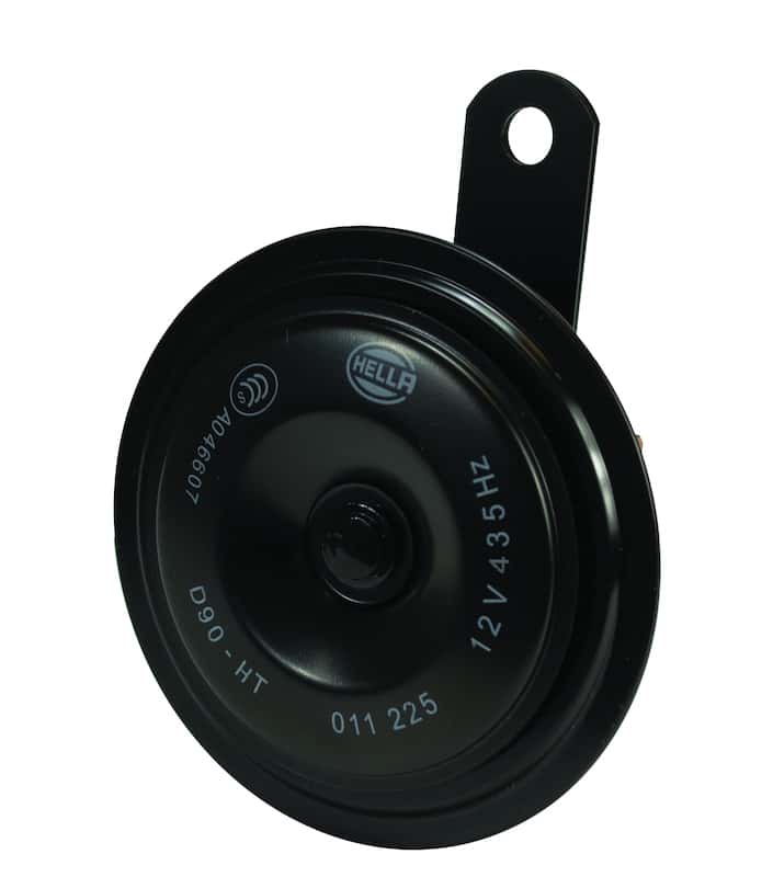 Hella — Hella Horn Bl Blk Disc Ht 92Mm 12V Univ - view 2