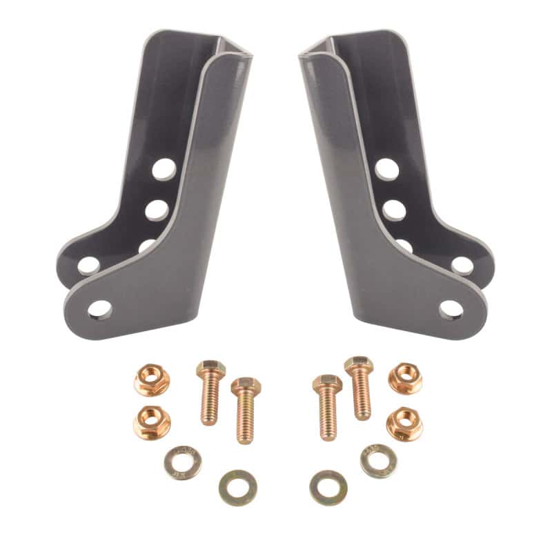 Synergy Mfg — Synergy 2018+ Jeep Wrangler JL/JLU Rear Lower Shock Relocation Brackets - view 1