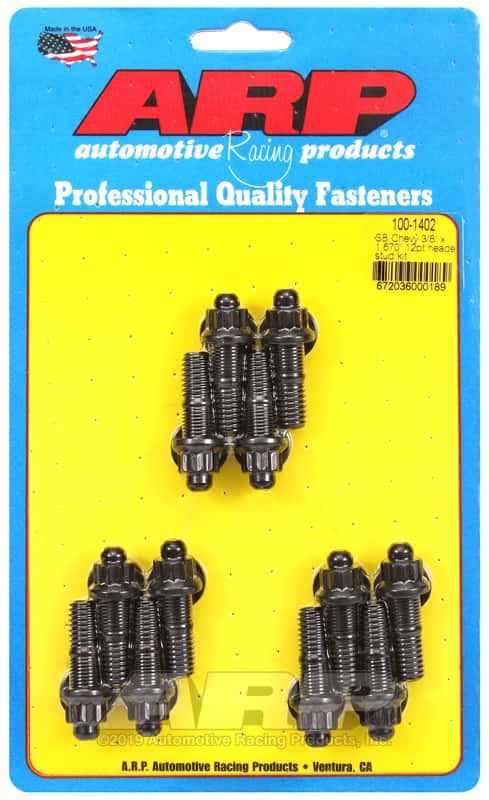 ARP — ARP SB Chevy 3/8 x 1.670in 12pt Header Stud Kit - view 1