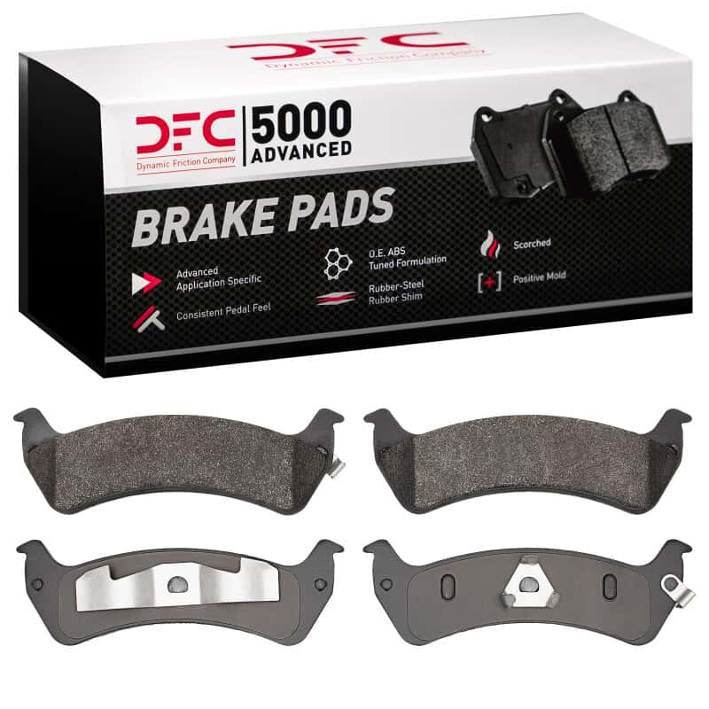 DFC — DFC 93-05 Ford Explorer Sport Rear 5000 Advanced Semi Metallic Brake Pads
DFC Brake Pad Set - view 1
