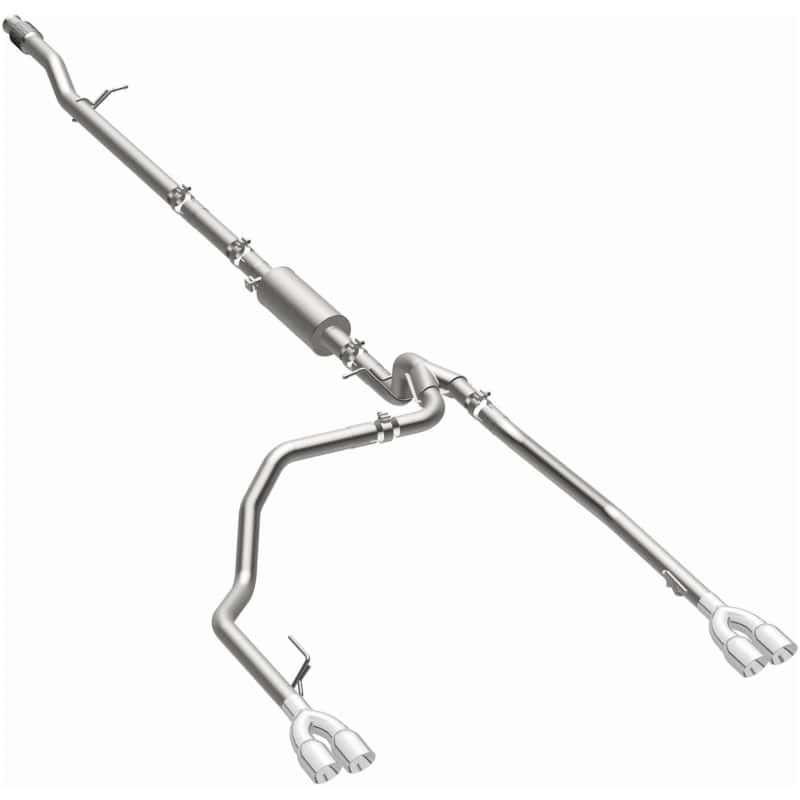 Magnaflow — MagnaFlow 2019 Chevy Silverado 1500 V8 5.3L Street Series Quad Split Rear Exhaust w/ Polished Tips
Cat-Back - view 30