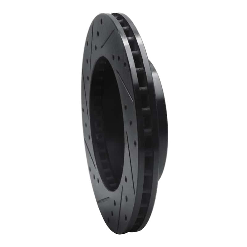 R1 Concepts — R1 78-81 Pontiac Firebird Rear Right Drilled & Slotted Black Brake Rotor
R1 Brake Rotor Drill - view 4