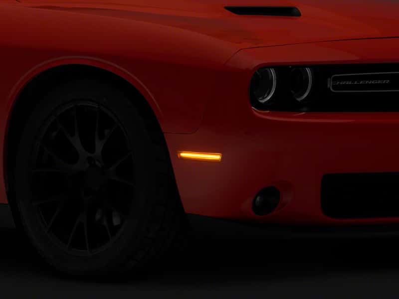 Raxiom — Raxiom 15-23 Dodge Challenger Excluding Widebody Axial Series LED Side Marker Lights- Clear
Lights - view 1