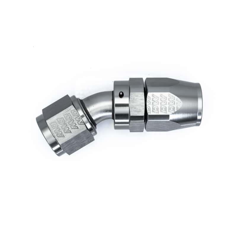 DeatschWerks — DeatschWerks 10AN Female Swivel 30-Degree Hose End CPE - Anodized Titanium - view 2
