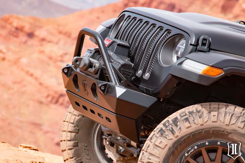 ICON — ICON 2018+ Jeep Wrangler JL / 2020+ JT Front Pro-Series Bumper Skid
SKID PLATE - view 9