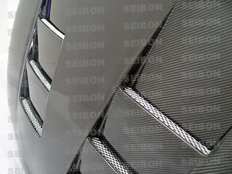 Seibon — Seibon 93-98 Toyota Supra (JZA80L) TS Style Carbon Fiber Hood - view 2