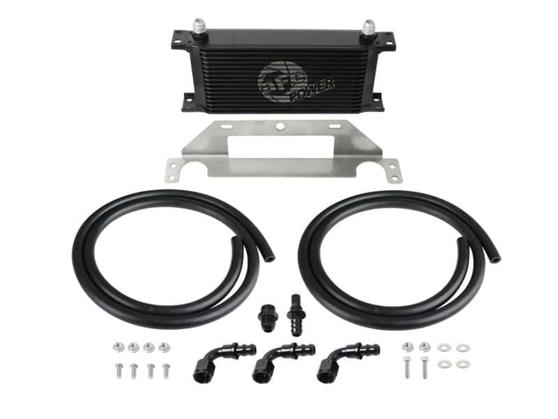 aFe — aFe Bladerunner Auto. Transmission Oil Cooler Kit 10-12 Ram Diesel Trucks L6 6.7L (td)
Trans Cooler Kit - view 6