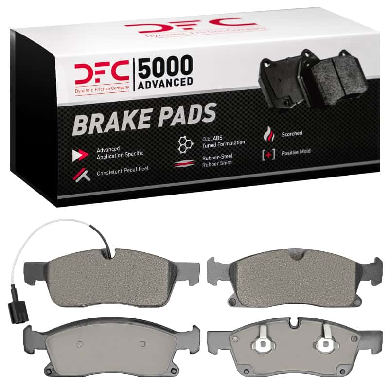 DFC — DFC 17-23 Maserati Levante Front 5000 Advanced Low Metallic Brake Pads
DFC Brake Pad Set - view 1