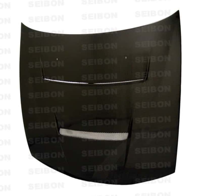 Seibon — Seibon 97-98 Nissan 240SX/Silvia DV-Style Carbon Fiber Hood - view 2