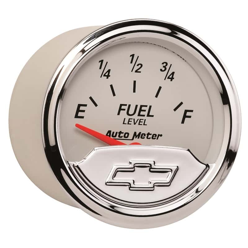 AutoMeter — AutoMeter Gauge Fuel Level 2-1/16in. 240 Ohm(e) to 33 Ohm(f) Elec Chevrolet Heritage Bowtie
GA 2" FUEL 240-33 CV - view 5