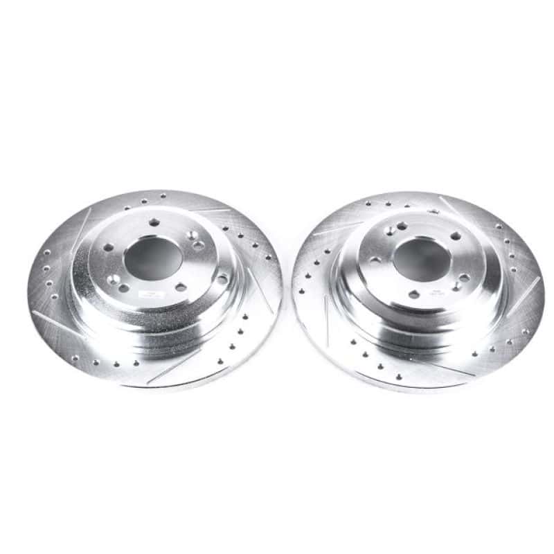 PowerStop — Power Stop 10-16 Hyundai Genesis Coupe Rear Evolution Drilled & Slotted Rotors - Pair
PowerStop XPR - view 1
