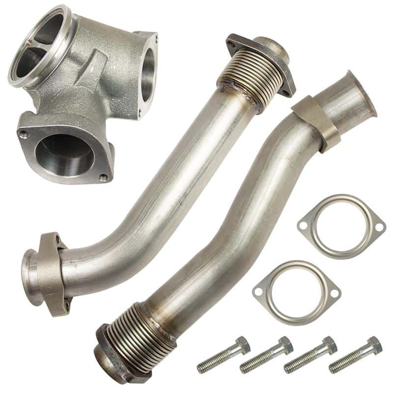 BD Diesel — BD Diesel UpPipe Kit - Ford 1999.5-2003 7.3L PowerStroke
UP-PIPES FORD 7.3L - view 3