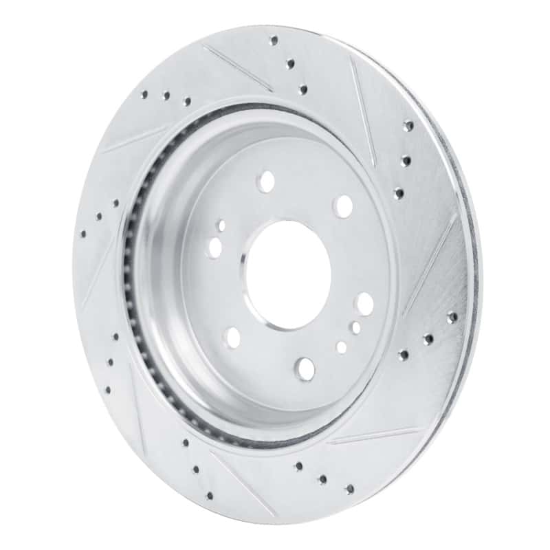R1 Concepts — R1 2019-2025 Cadillac Escalade ESV Rear Left Drilled & Slotted Silver Brake Rotor
R1 Brake Rotor Drill - view 4
