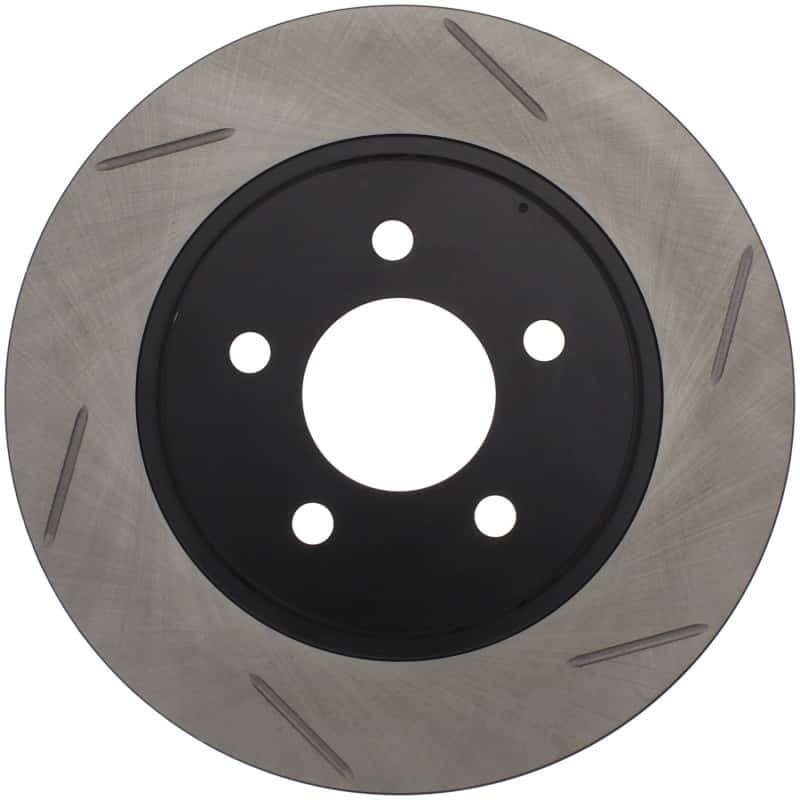 Stoptech — StopTech Power Slot 05-10 Mustang V6/4.0L / GT V8-4.6L Rear Right Slotted Rotor
Sport Slotted Rotor - view 1