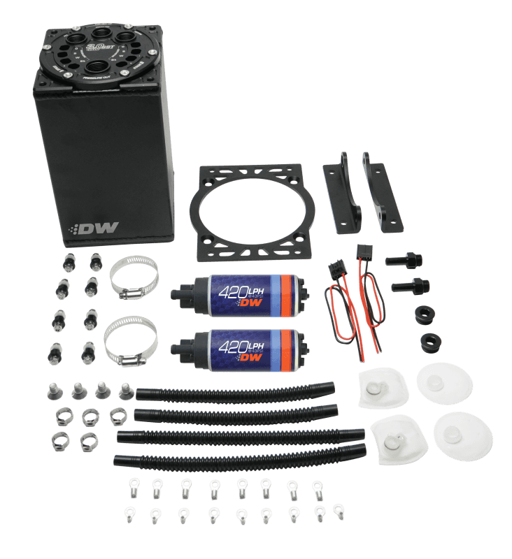 DeatschWerks — DeatschWerks 3.0L Staged Surge Tank w/ DW420 Fuel Pumps
Surge Tanks - view 2