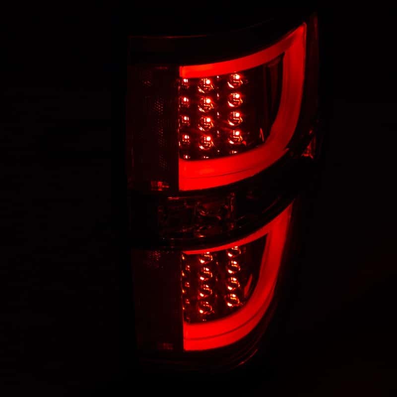 ANZO — ANZO 2009-2013 Ford F-150 LED Taillights Chrome
TailLightSet - view 9