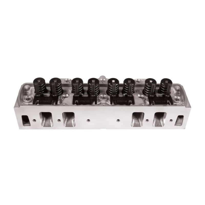 Edelbrock — Edelbrock SB Oldsmobile Performer RPM Cylinder Heads for Hydraulic Roller Cam - view 2