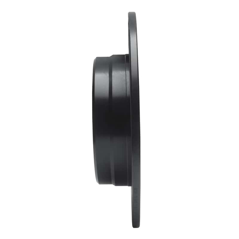 R1 Concepts — R1 87-15 Chrysler Crossfire Rear Right Drilled & Slotted Black Brake Rotor
R1 Brake Rotor Drill - view 3