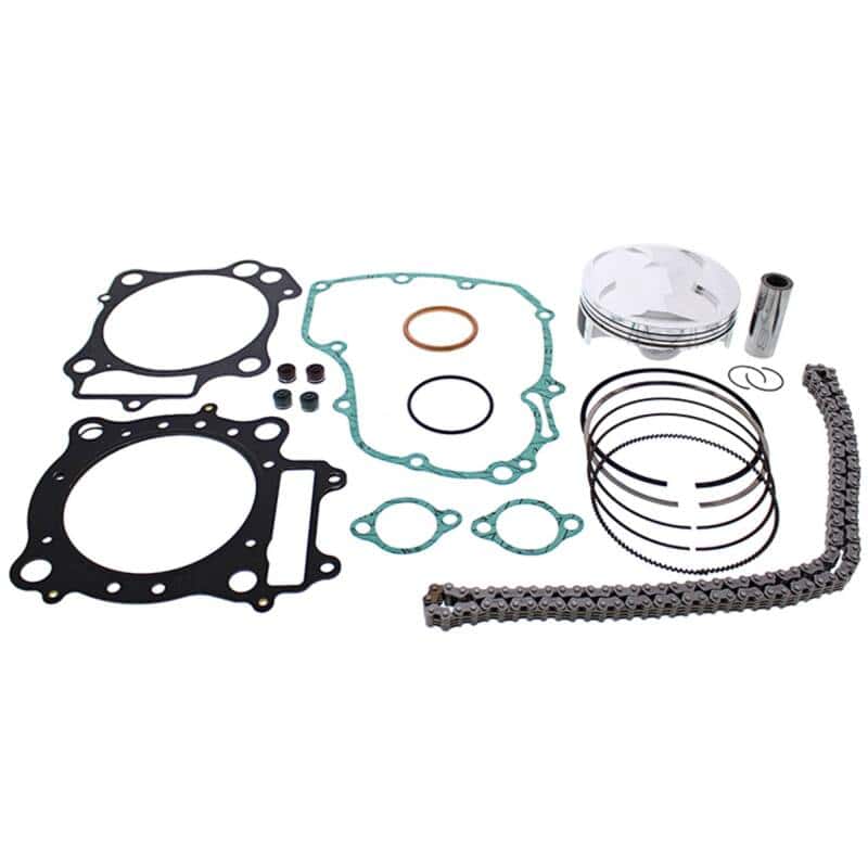 Vertex Pistons — Vertex Pistons 06-14 TRX 450 ER/06-09 TRX 450 R Top End Piston Kit - view 3