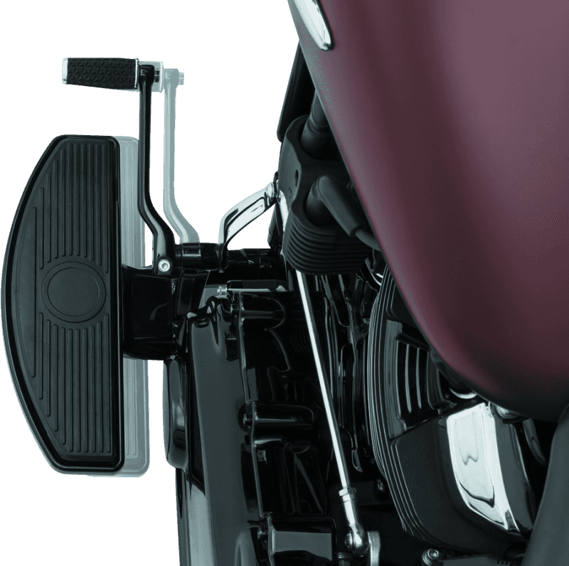 Kuryakyn — Kuryakyn Driver Floorboard Spacers 18-Up Softail Models Gloss Black - view 2