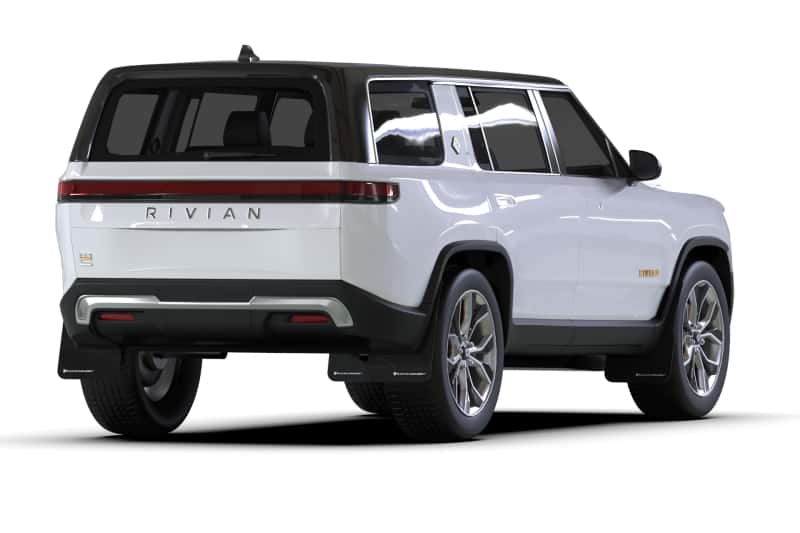 Rally Armor — Rally Armor 22-26 Rivian R1S Black UR Mud Flap w/Red Logo
Mud Flap - view 3