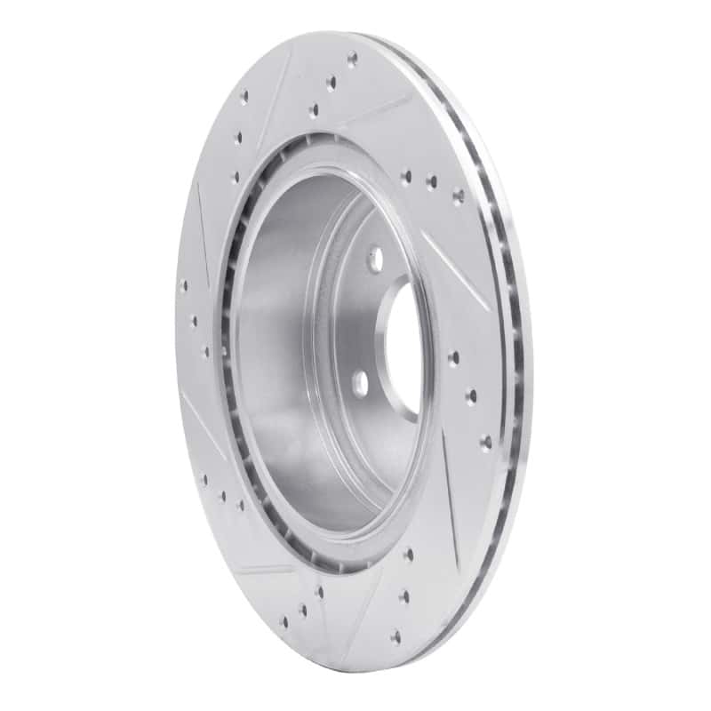R1 Concepts — R1 09-20 Nissan 370Z Rear Right Drilled & Slotted Silver Brake Rotor
R1 Brake Rotor Drill - view 4