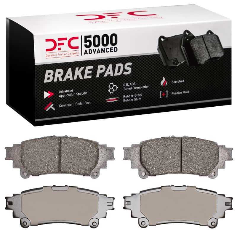 DFC — DFC 13-20 Lexus IS250 Rear 5000 Advanced Ceramic Brake Pads
DFC Brake Pad Set - view 1