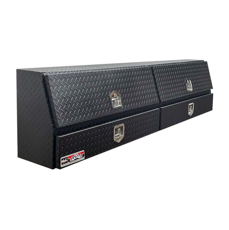 Westin — Westin Contractor TopSider 90in w/ Drawers & Doors - Textured Black
ToolBxTrkBedSideRail - view 1