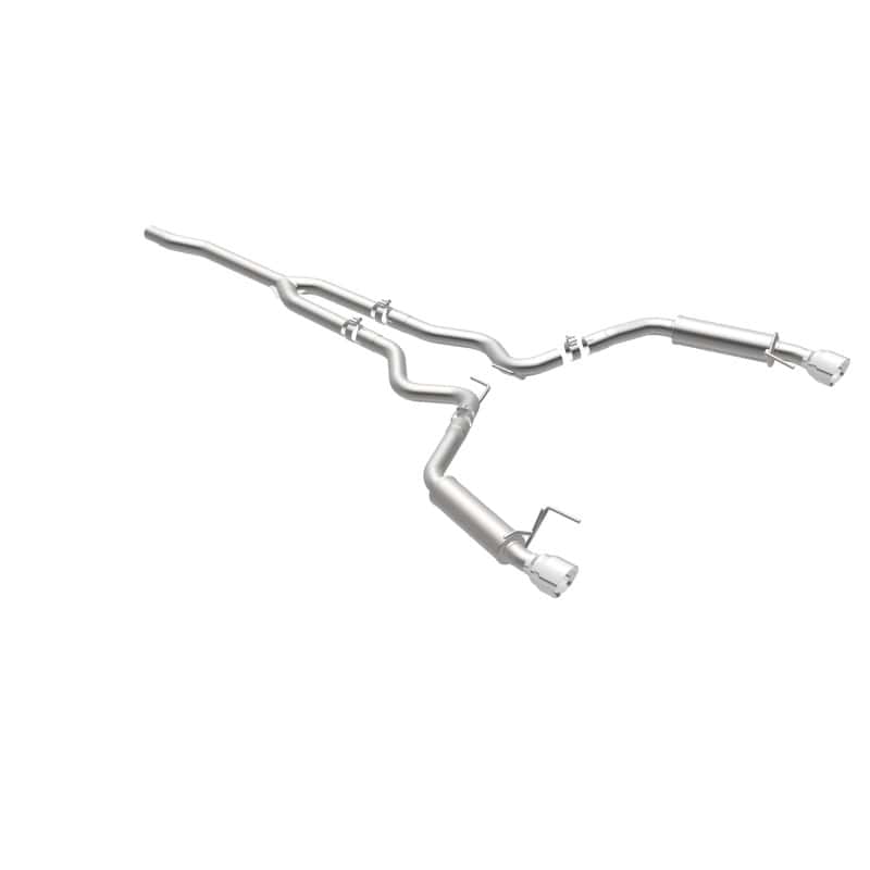 Magnaflow — MagnaFlow Cat-Back 15-16 Ford Mustang 2.3L L4 Competition SS 3in Dual Split Rear 4.5in Black Tips
Cat-Back - view 19