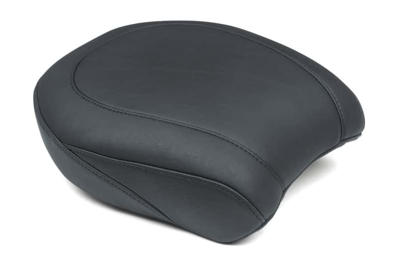 Mustang Motorcycle — Mustang 14-17 Harley Fat Bob Wide Tripper Passenger Seat - Black - view 1