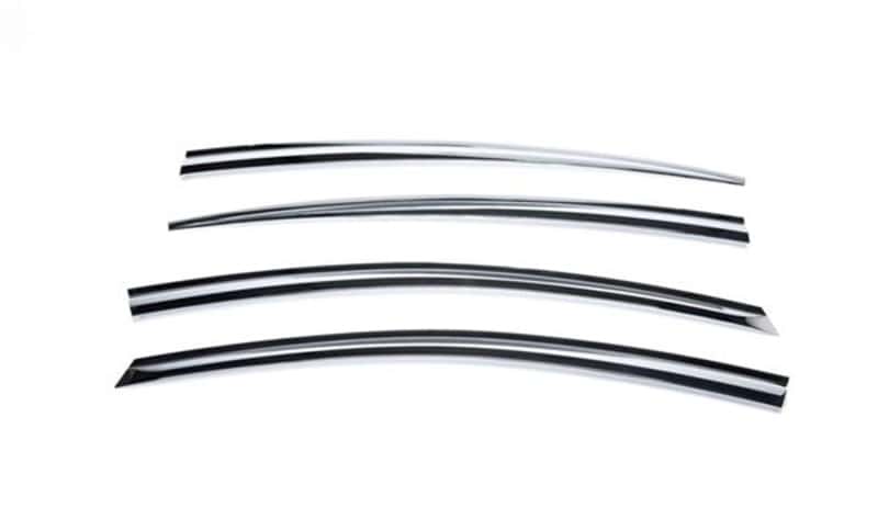 Putco — Putco 14-17 Kia Forte Sedan - Tape on Application Element Chrome Window Visors
Side Window Vent - view 1
