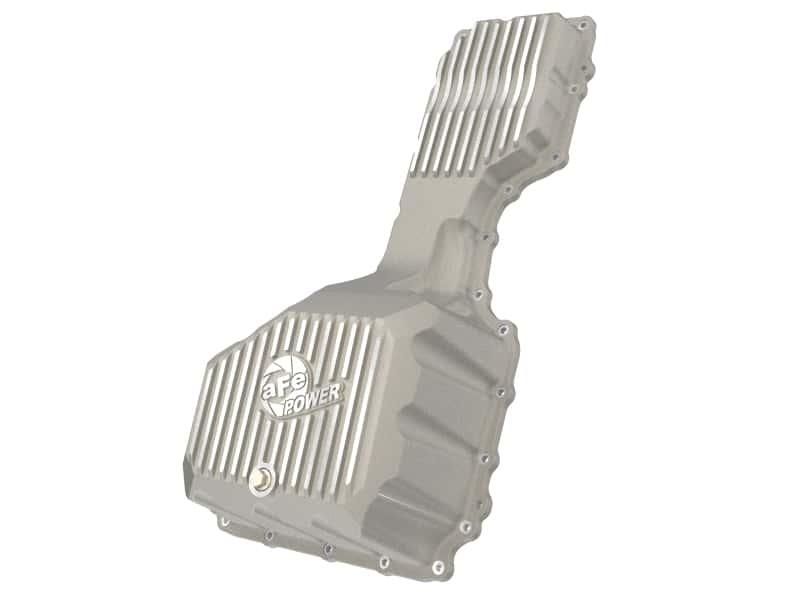 aFe — aFe GM Diesel Trucks 20-25 V8-6.6L L5P POWER Street Series Engine Oil Pan Raw w/ Machined Fins
Engine Oil Pan - view 1