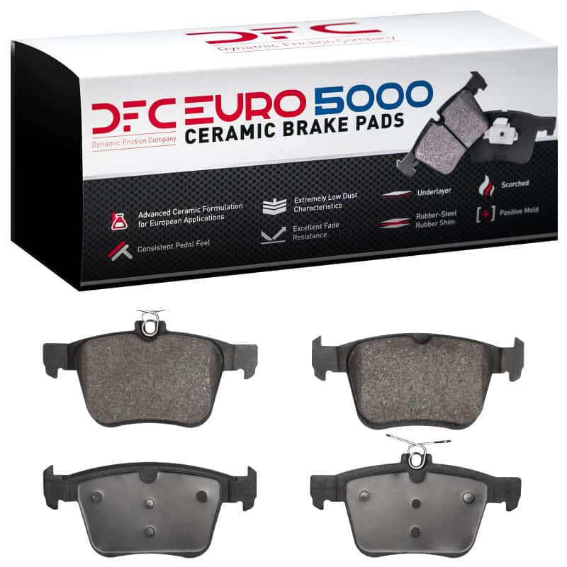 DFC — DFC 13-25 Audi S3 (Mexico) Rear Euro 5000 Ceramic Brake Pads
DFC Brake Pad Set - view 1