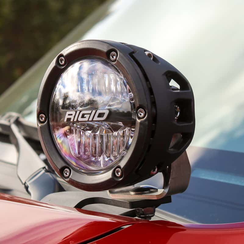 Rigid Industries — Rigid Industries 10-20 Toyota 4Runner A-Pillar Light Kit w/4in. 360-Series Drive
4Runner 360 LightKit
4Runner 360 Light Ki - view 6