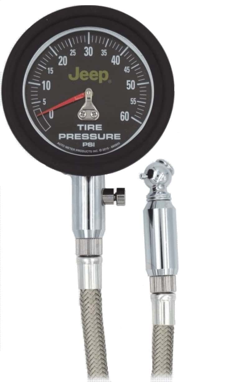 AutoMeter — Autometer JEEP 0-60 PSI Analog Tire Pressure Gauge - view 2