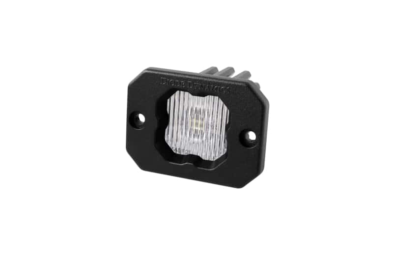 Diode Dynamics — Diode Dynamics Stage Series C1 LED Pod - White SAE Fog Flush ABL Each - view 1