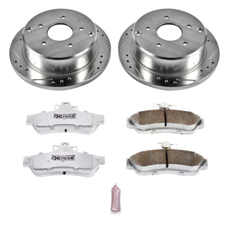 PowerStop — Power Stop 2004 Pontiac GTO Rear Z26 Street Warrior Brake Kit - view 1