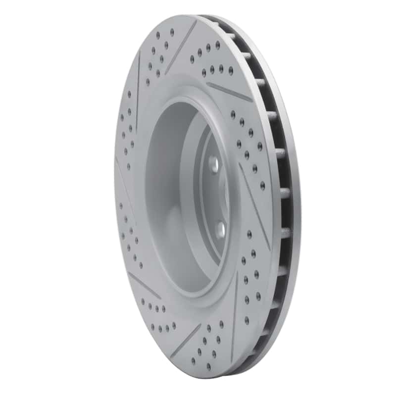 R1 Concepts — R1 05-23 Chrysler 300 Rear Right Drilled & Slotted Geo-Carbon Rotor - view 4