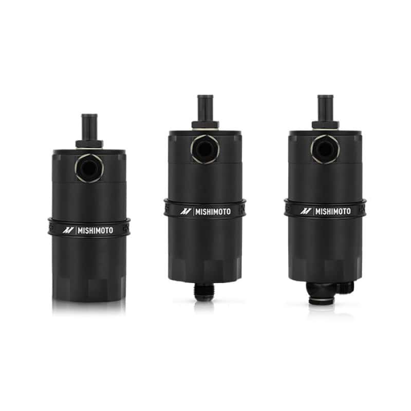 Mishimoto — Mishimoto Universal Baffled Oil Catch Can - Black - view 15