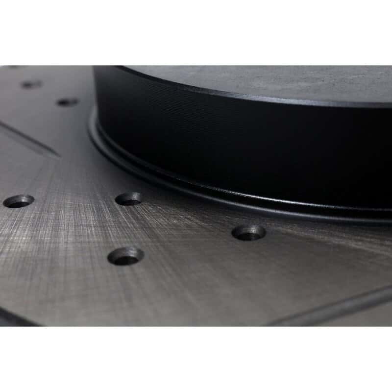 BLOX Racing — BLOX Racing Slotted And Cross-Drilled Rotor Left SIde - view 5