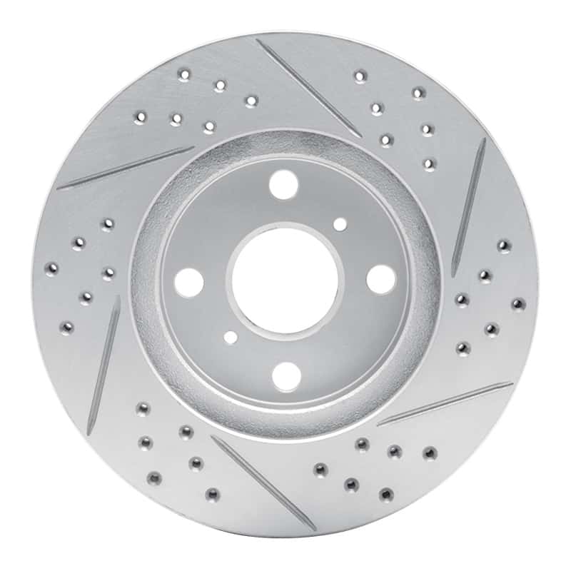 R1 Concepts — R1 04-06 Scion Xa Front Left Drilled & Slotted Geo-Carbon Rotor - view 5