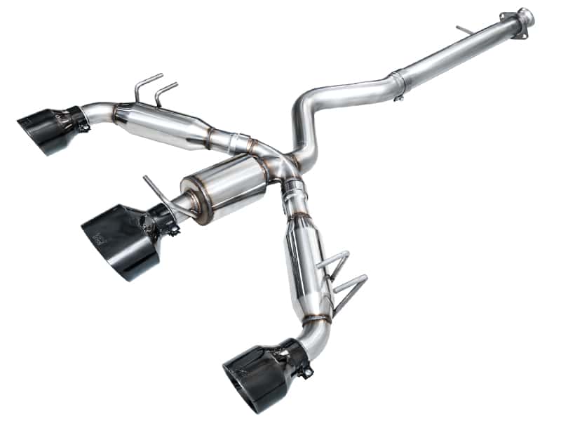 AWE Tuning — AWE Tuning 2023+ Toyota GR Corolla Track Edition Exhaust - Diamond Black Tips
Track Catback - view 2