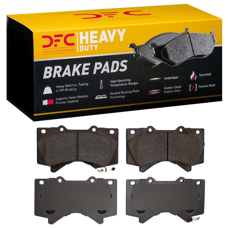 DFC — DFC 07-22 Lexus LX570 Front Heavy Duty Pads - Semi Metallic
DFC Brake Pad Set - view 1