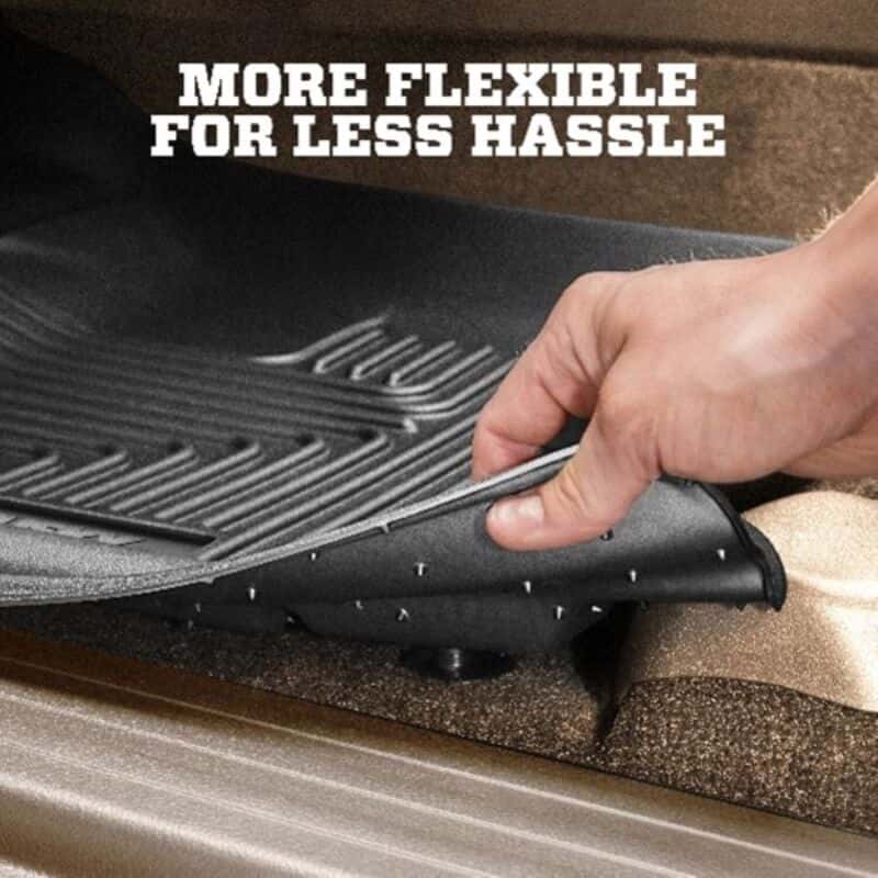 Husky Liners — Husky Liners 2019 Ram 1500 CC WeatherBeater 2nd Seat Floor Liners Black (W/O Factory Storage Box) - view 13