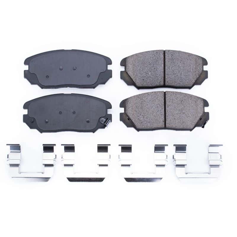 PowerStop — Power Stop 06-11 Hyundai Azera Front Z17 Evolution Ceramic Brake Pads w/Hardware
Z17 Brake Pads - view 1
