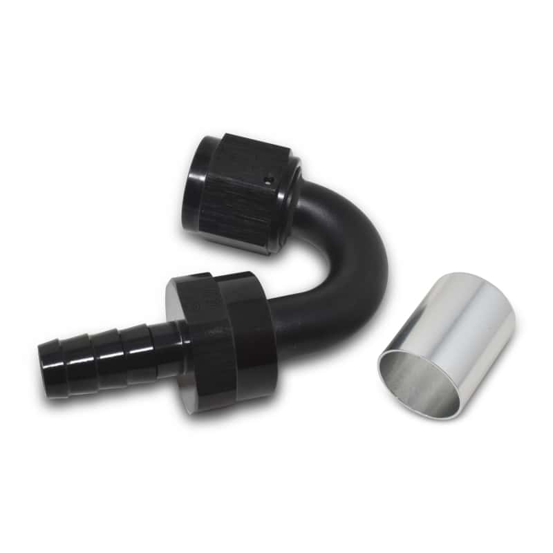 Russell — Russell Performance -12 AN Proclassic Crimp 150 Degree End (O.D. 0.950)
Hose Fitting - view 5