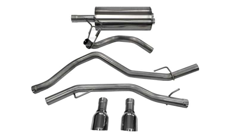 CORSA Performance — Corsa 2009-2018 Dodge Ram 1500 4.7L Quad/Crew Cab/Short Bed Polished Dual Exit Cat-Back Exhaust
Exhaust - view 4