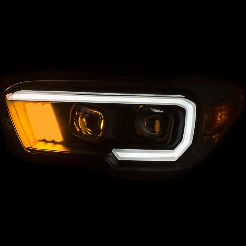 ANZO — ANZO 2016-2017 Toyota Tacoma Projector Headlights w/ Plank Style Black w/ Amber
Head Light Set
HdLtSet - view 4