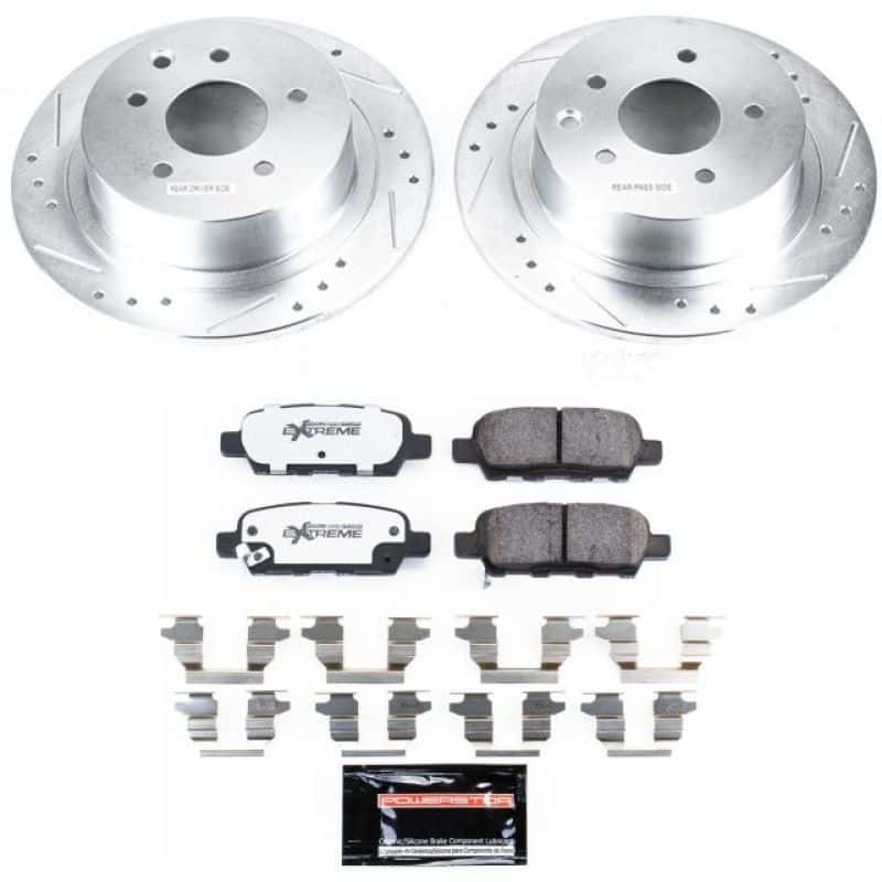 PowerStop — Power Stop 07-10 Nissan Altima Rear Z26 Street Warrior Brake Kit - view 1