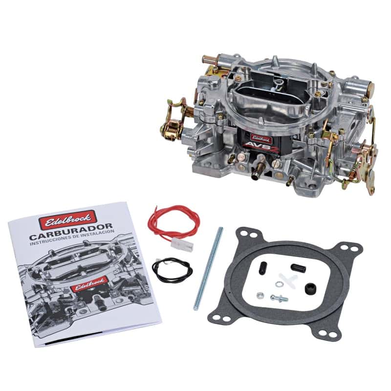 Edelbrock — Edelbrock AVS2 500 CFM Carburetor w/Manual Choke Satin Finish (Non-EGR)
CARB-AVS - view 1